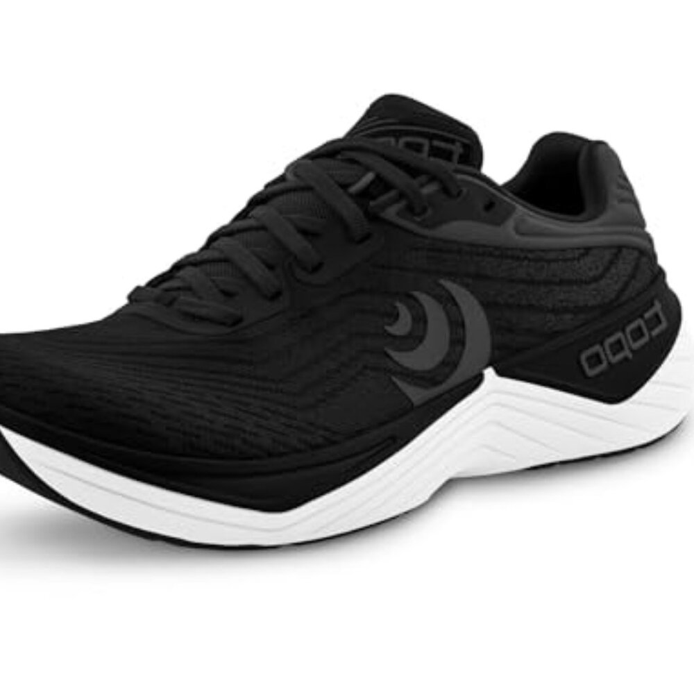 Topo Designs Black and White Athletic Shoes
